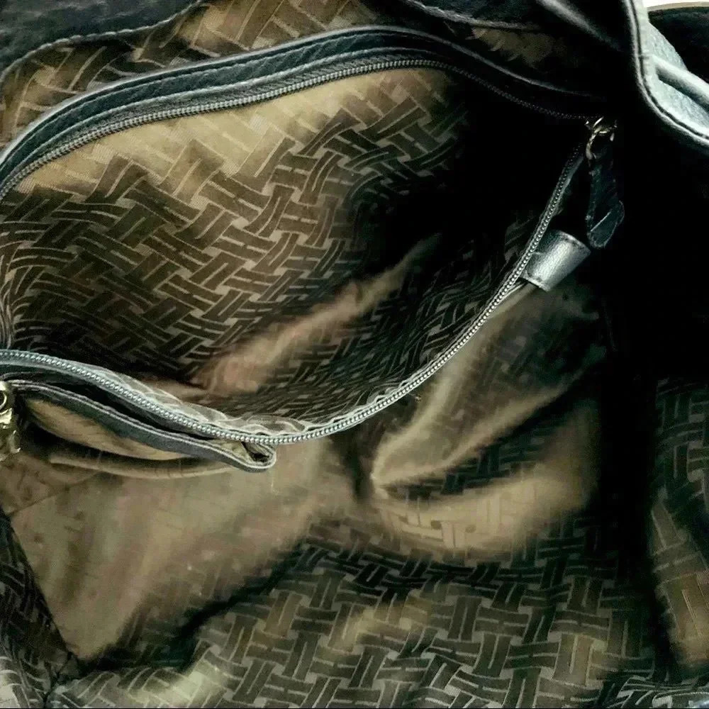 Cole Han Leather Drawstring Purse - Picture 7 of 8